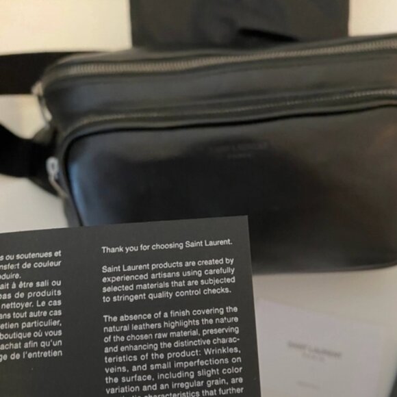 NWOT Saint Laurent Lambskin Leather Subway bumbag - Picture 13 of 16